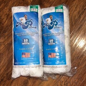 My Pillow Bundle- set of 2 Standard Size- new in package